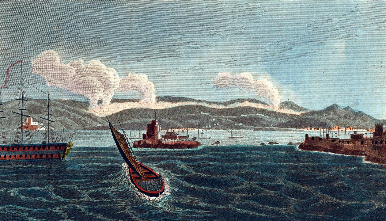 Guerras Napoleônicas: Batalha da Corunha La Coruña, Espanha, 16 de janeiro de 1809 de Unbekannt