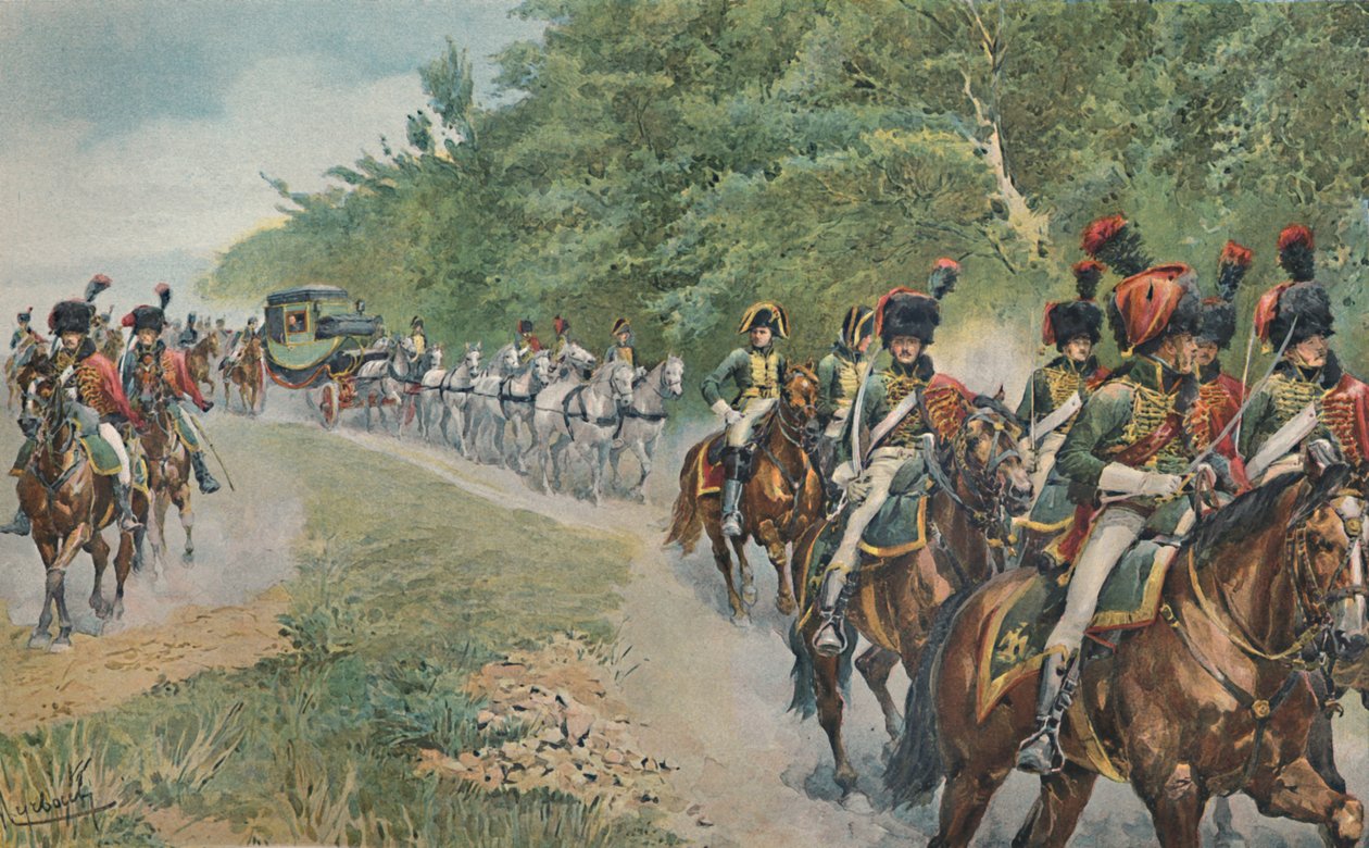 Modo de Viagem de Napoleão, c1800, 1896. de Unbekannt