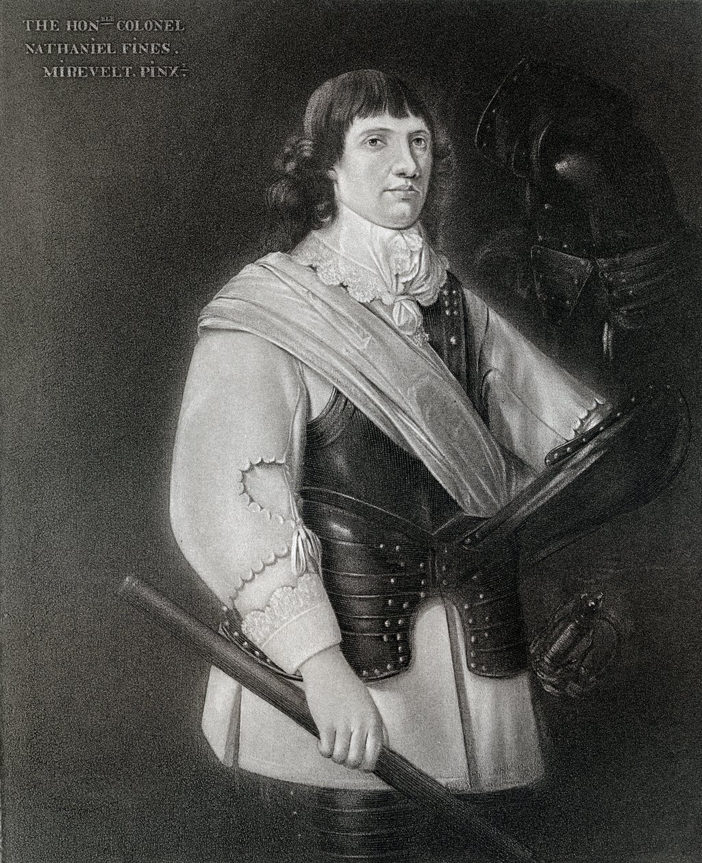 Nathaniel Fiennes, c1608-1669, político inglês, século XVII, 1899 de Unbekannt