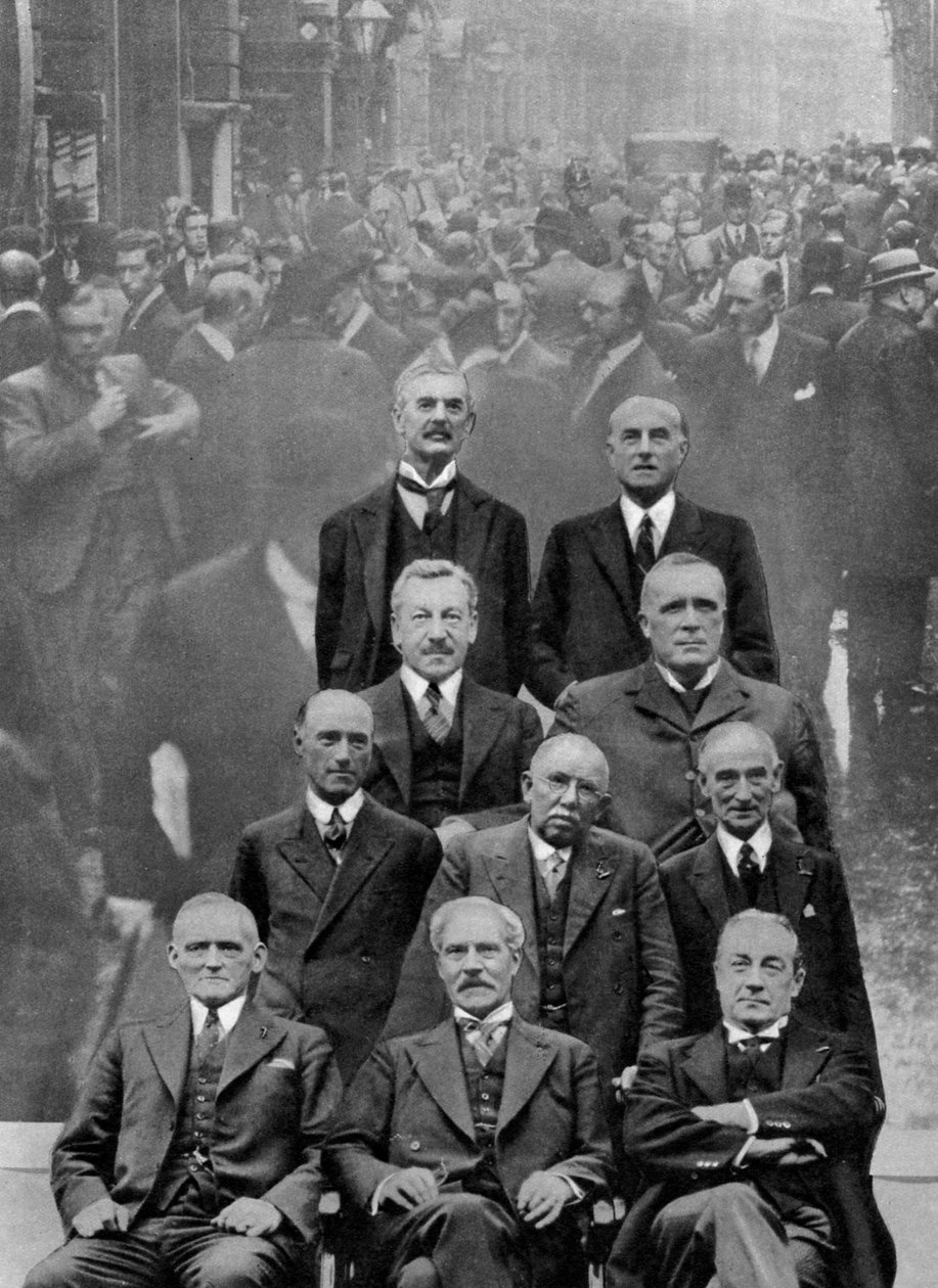 Governo Nacional composto por membros dos três principais partidos políticos, 1931 1937 de Unbekannt