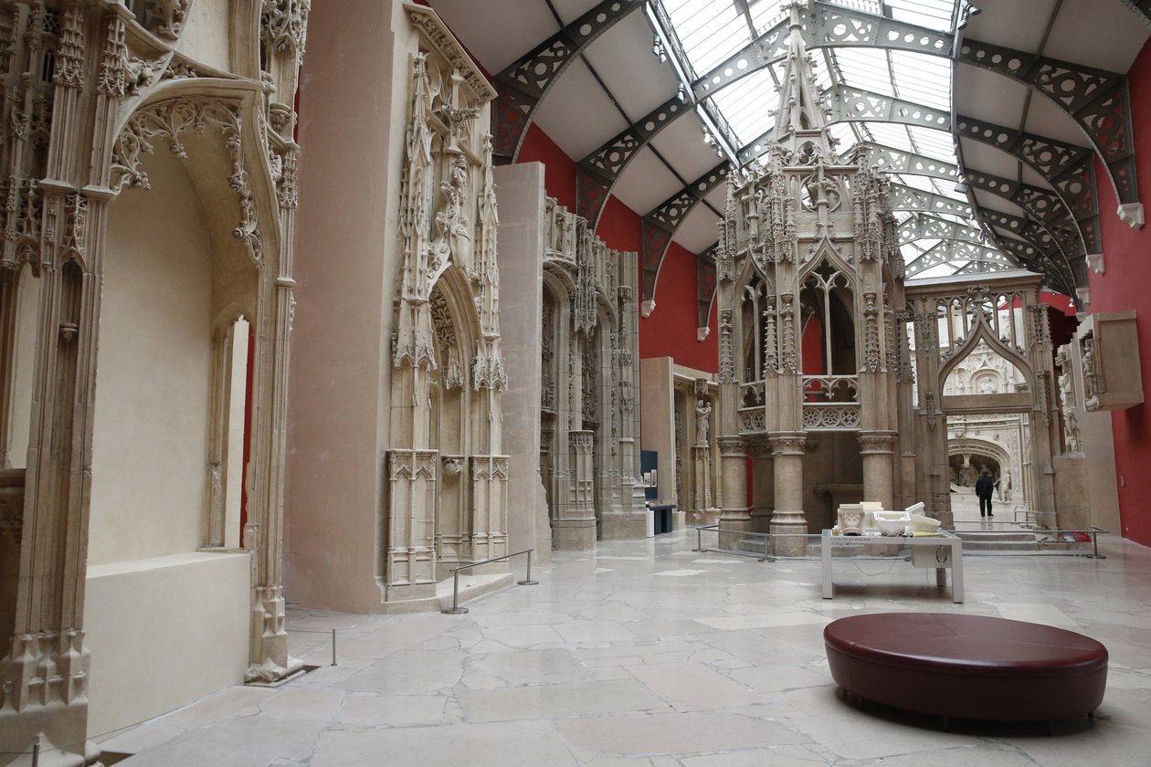 Museu Nacional de Monumentos Franceses. Espaço expositivo, Paris, França de Unbekannt