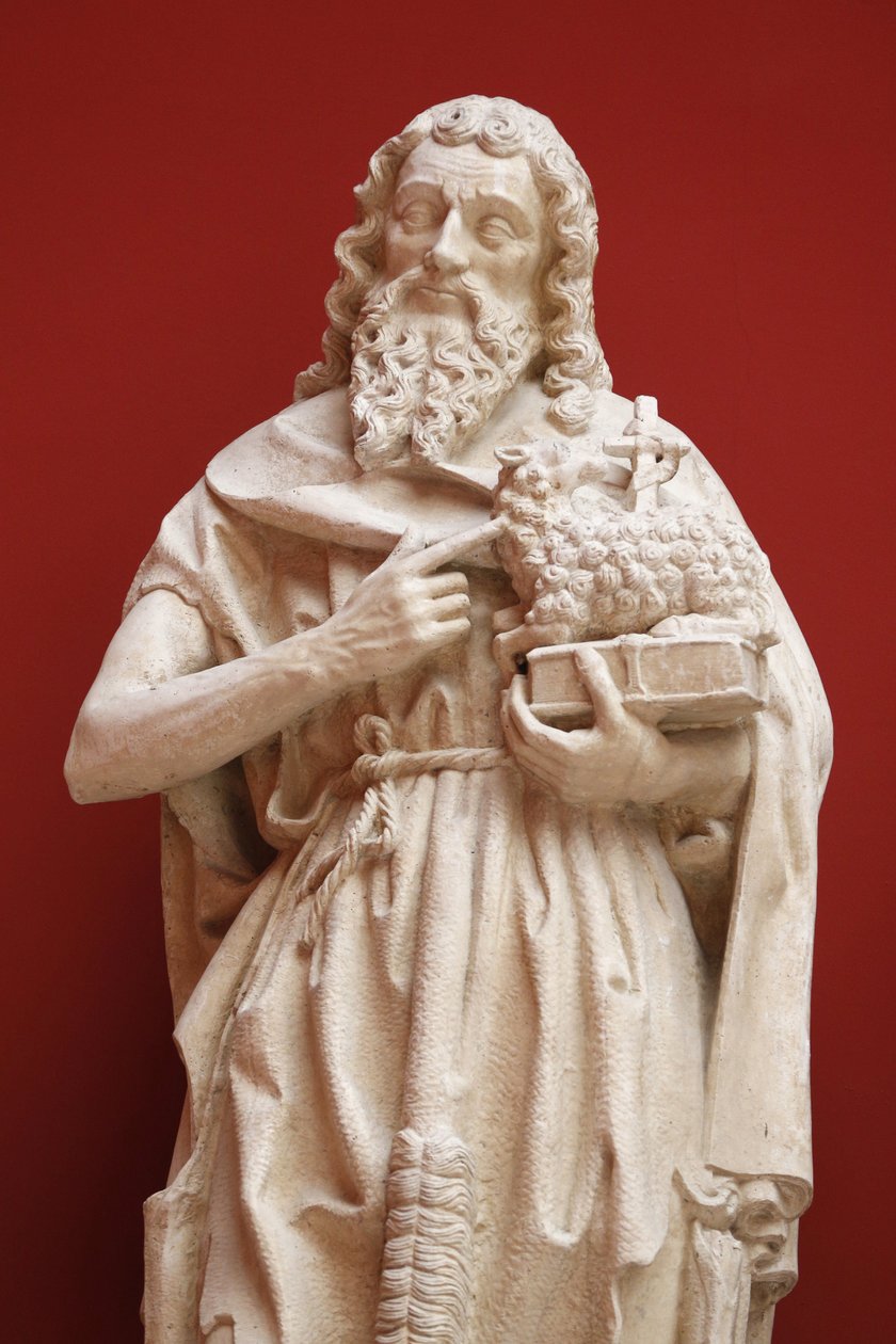 Museu Nacional de Monumentos Franceses. Sainte Chapelle, Chateaudun. São João Batista. Elenco, Paris, França de Unbekannt