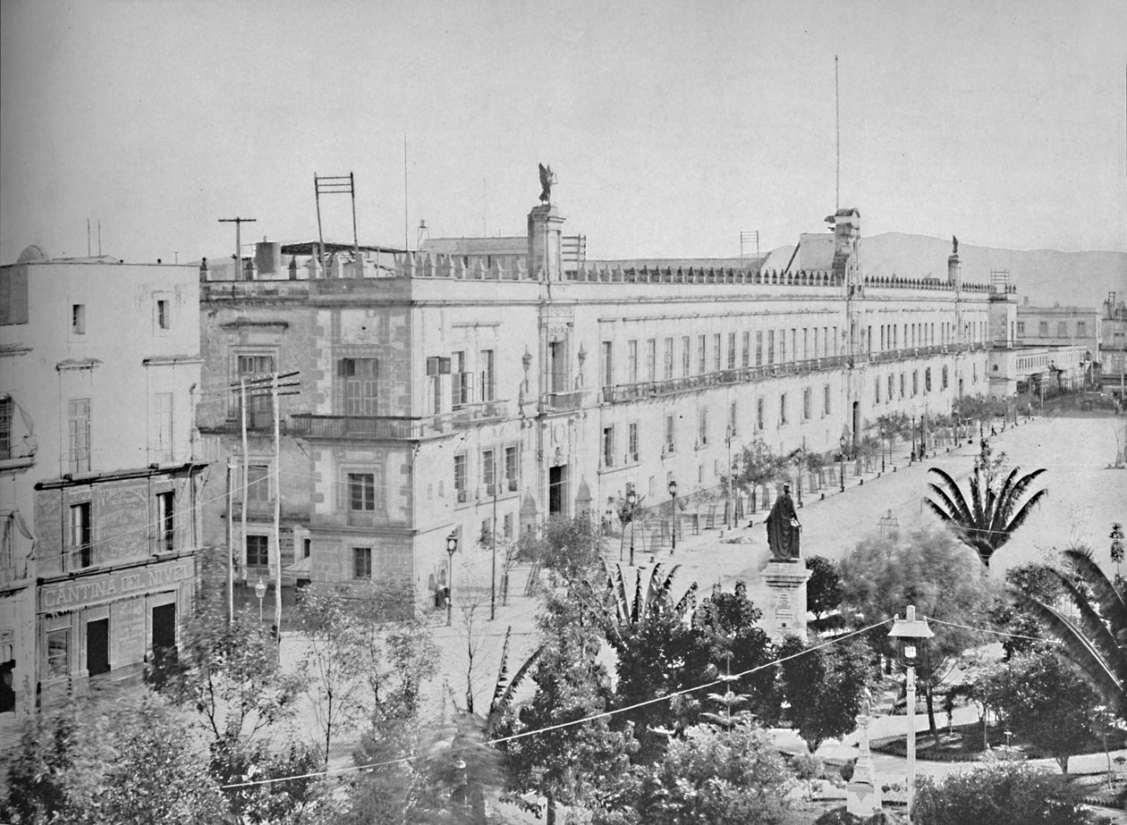 Palácio Nacional, Cidade do México, c1897. de Unbekannt
