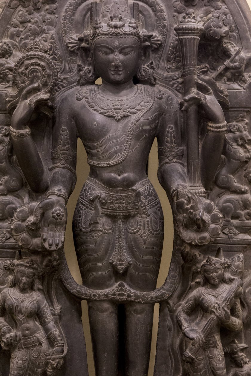 Museu Nacional da Índia, Nova Deli. Vishnu. Pala de Unbekannt