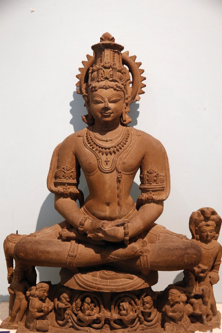 Museu Nacional da Índia, Nova Deli. Yoganarayana. Chandela de Unbekannt