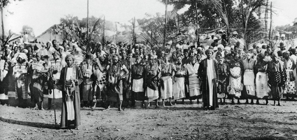 Dançarinos nativos em Mombaça, 1924-1925, 1937 de Unbekannt