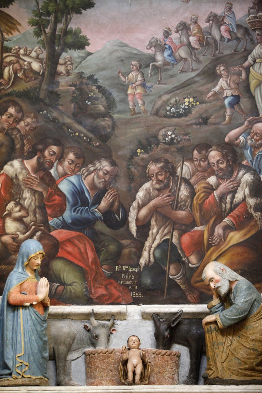 Presépio na Basílica de San Martino, Martina Franca, Apúlia, Itália de Unbekannt