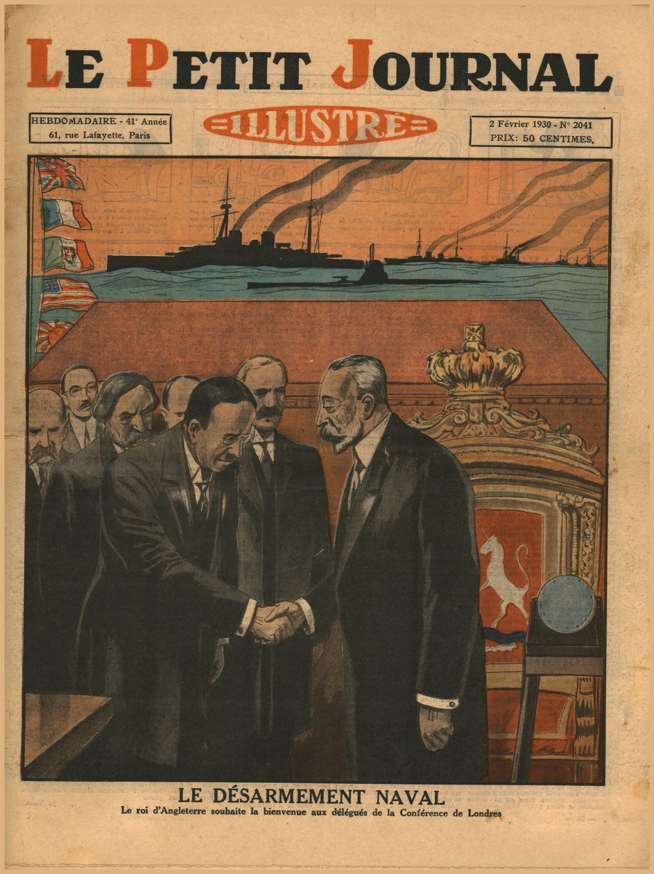Desarmamento naval, 1930. de Unbekannt