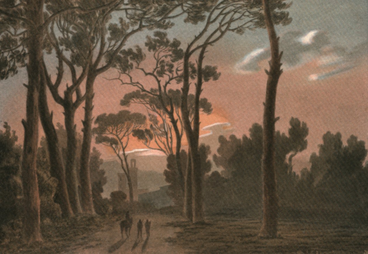 Perto de Florença, c1900. de Unbekannt
