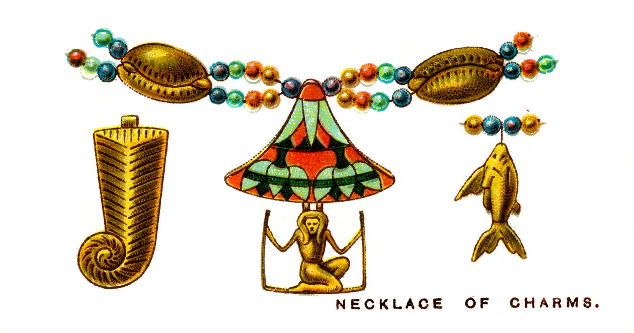 Colar de Amuletos, 1923 de Unbekannt