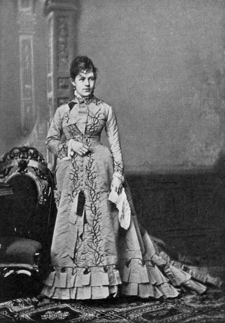 Nellie Grant Sartoris, filha de Ulysses S Grant, século XIX, 1908 de Unbekannt