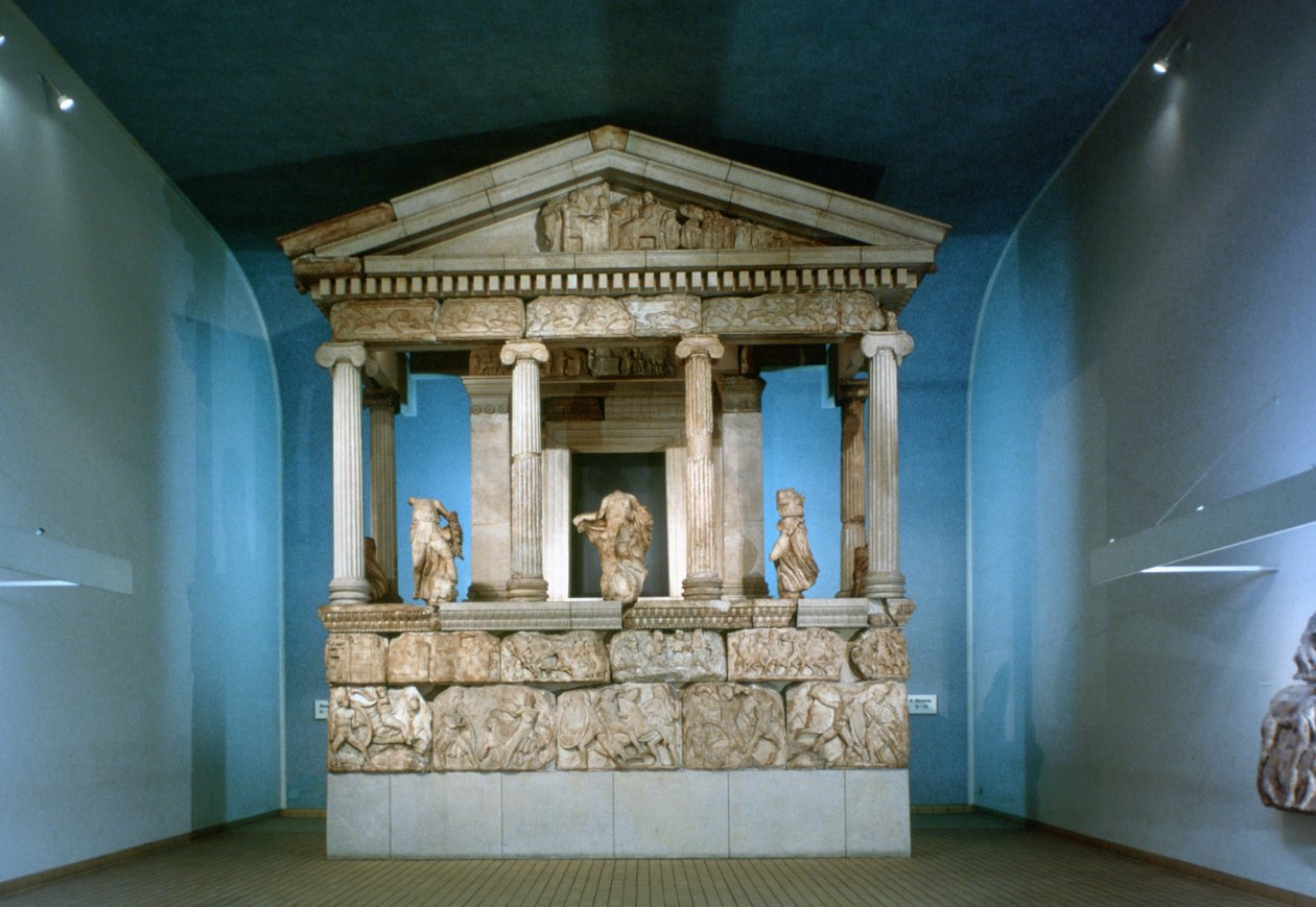 Monumento de Nereida, Lykian, 390-380 aC de Unbekannt
