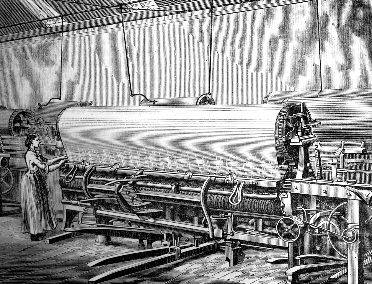 Tear líquido na fábrica Stuarts, c1880 de Unbekannt