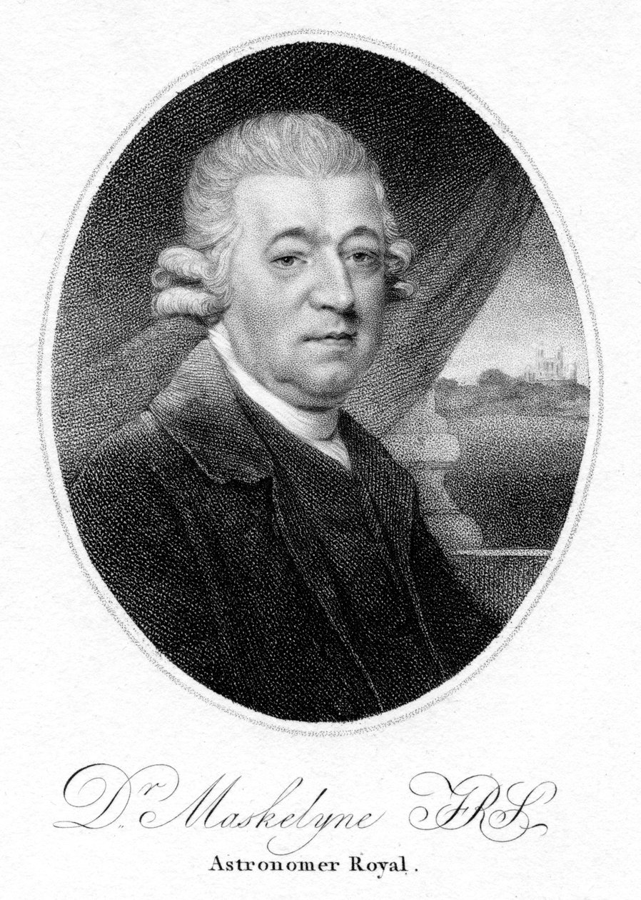 Nevil Maskelyne, astrônomo inglês, 1804 de Unbekannt