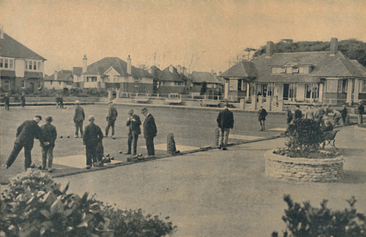 New Bowling Green, Woodland Avenue, Boscombe, 1929 de Unbekannt