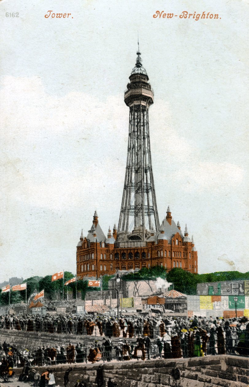New Brighton Tower, Wallasey, Cheshire, c1898-c1921 de Unbekannt