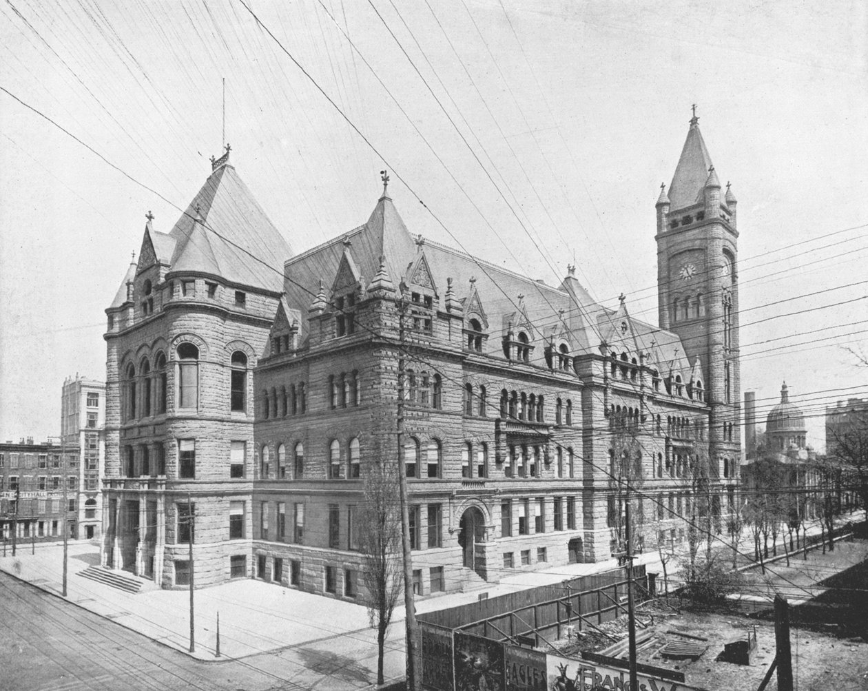 New City Hall, Cincinnati, Ohio, EUA, c1900. de Unbekannt