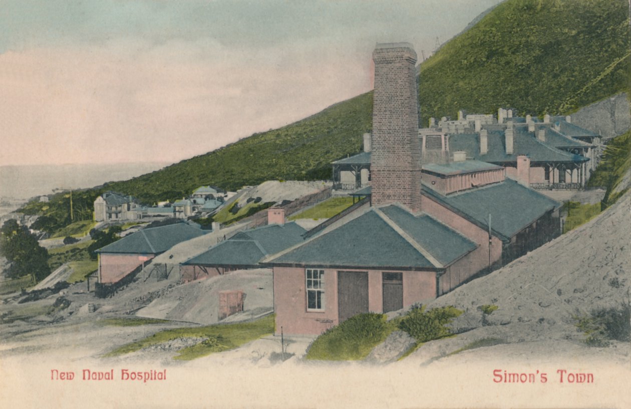 Novo Hospital Naval - Simons Town, início do século XX. de Unbekannt