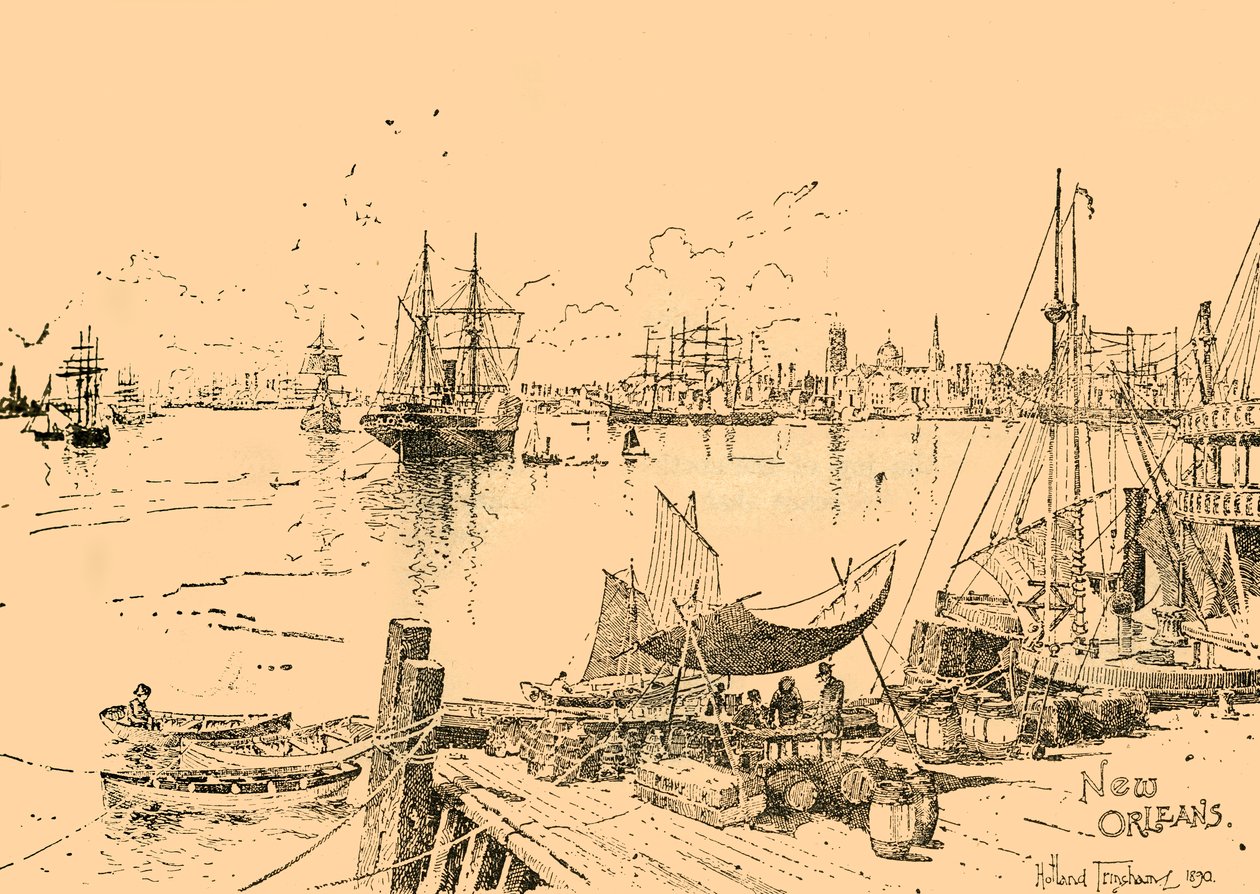 Nova Orleans, Louisiana, c1890. de Unbekannt
