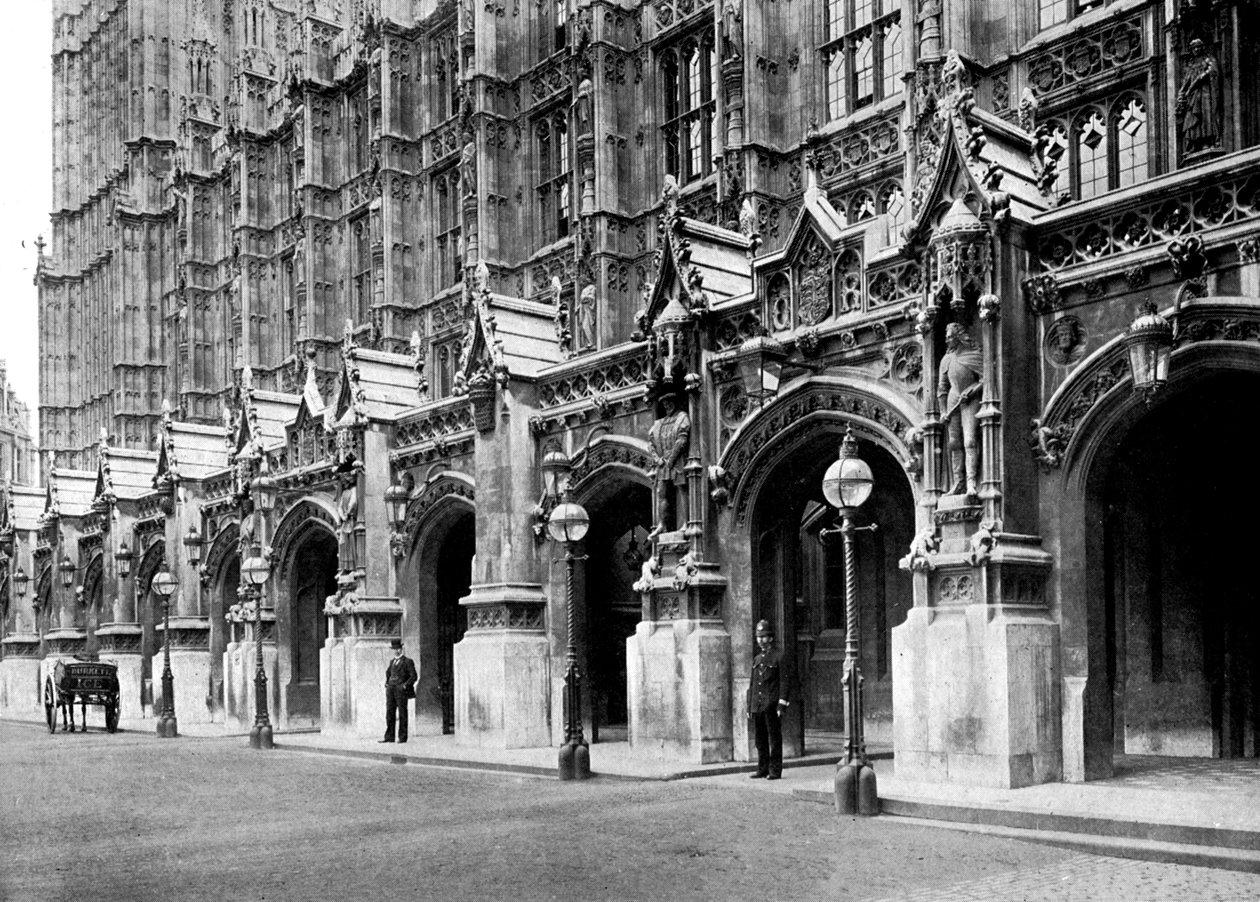 New Palace Yard, Westminster, Londres, c1905 de Unbekannt