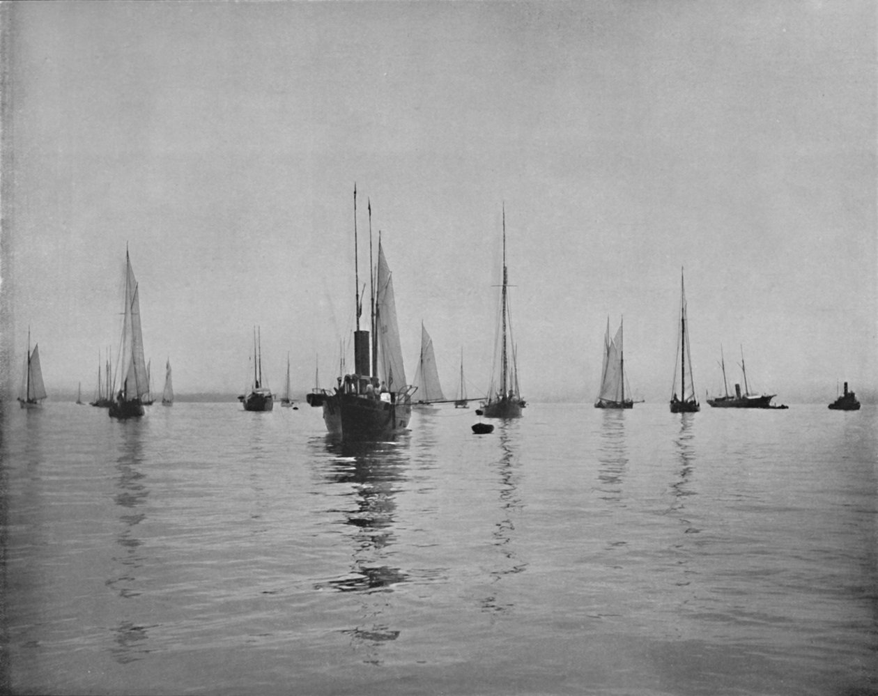 Baía de Nova York, século XIX de Unbekannt