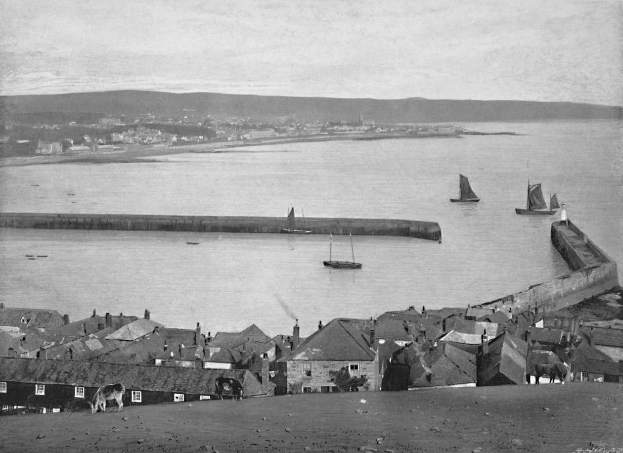 Newlyn, perto de Penzance, c1896 de Unbekannt