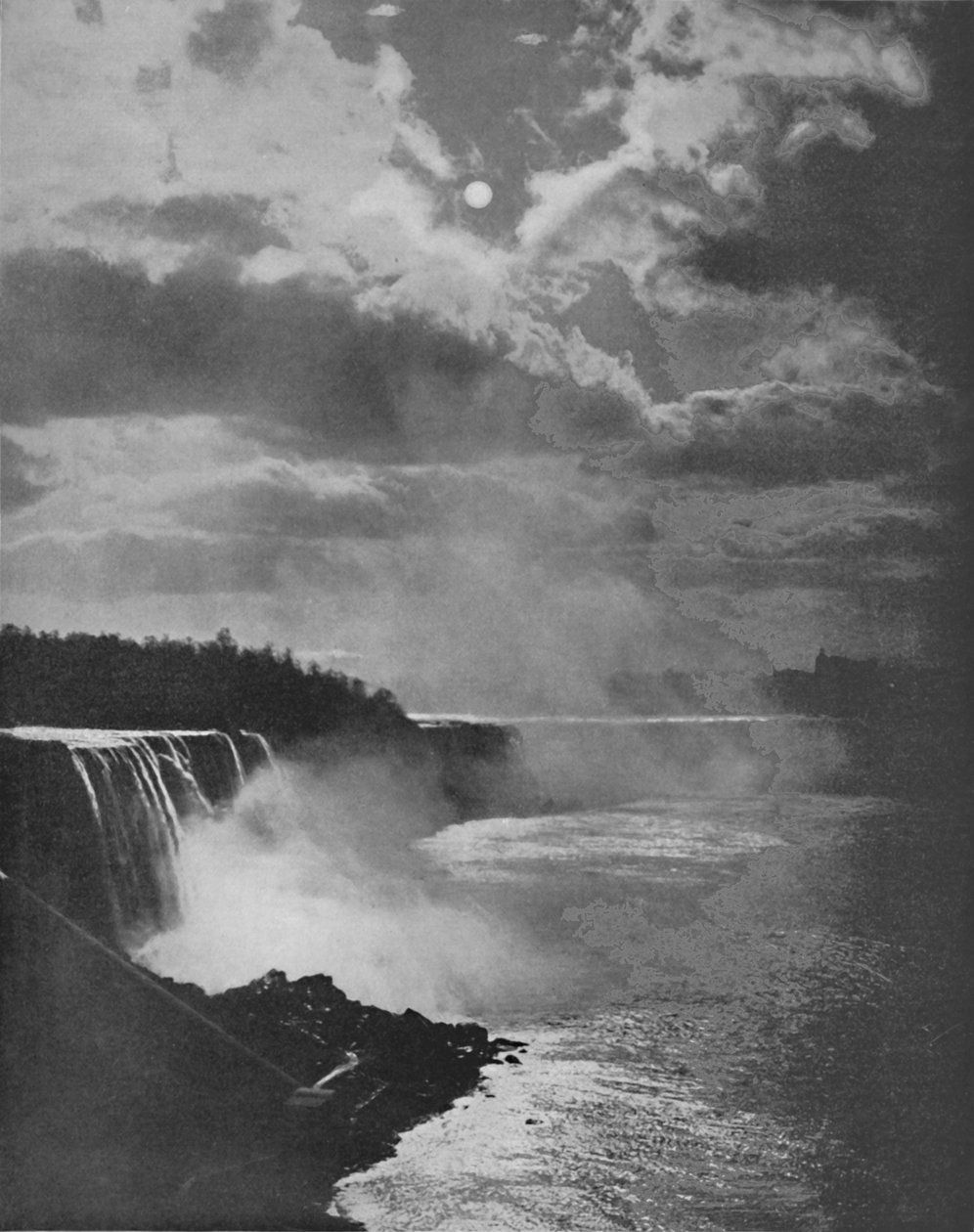Niagara Ao luar, século XIX de Unbekannt