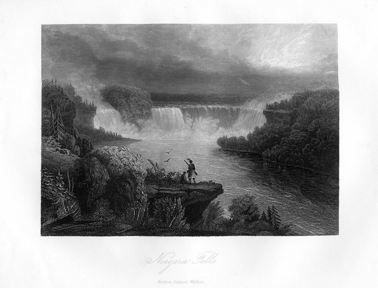 Cataratas do Niágara, 1855 de Unbekannt
