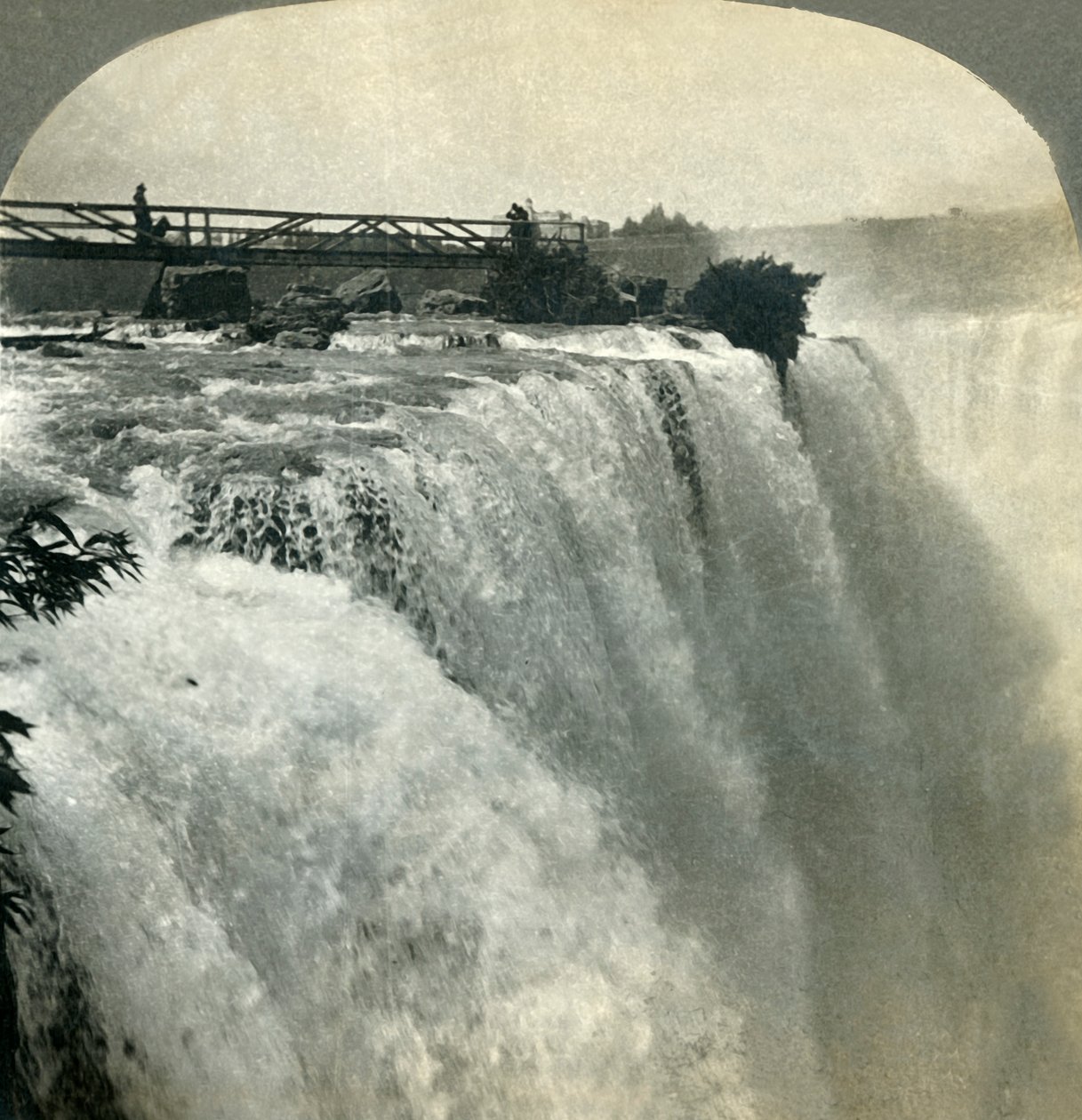 Niágara! Maravilha deste mundo ocidental ... Cataratas do Niágara. NY, EUA, 1897. de Unbekannt