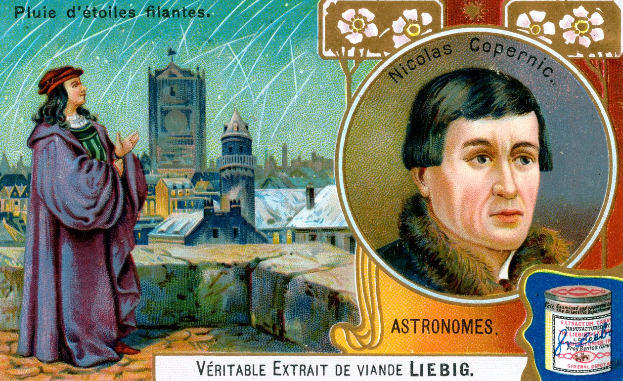 Nicolas Copernicus, astrônomo e matemático polonês, c1900 de Unbekannt