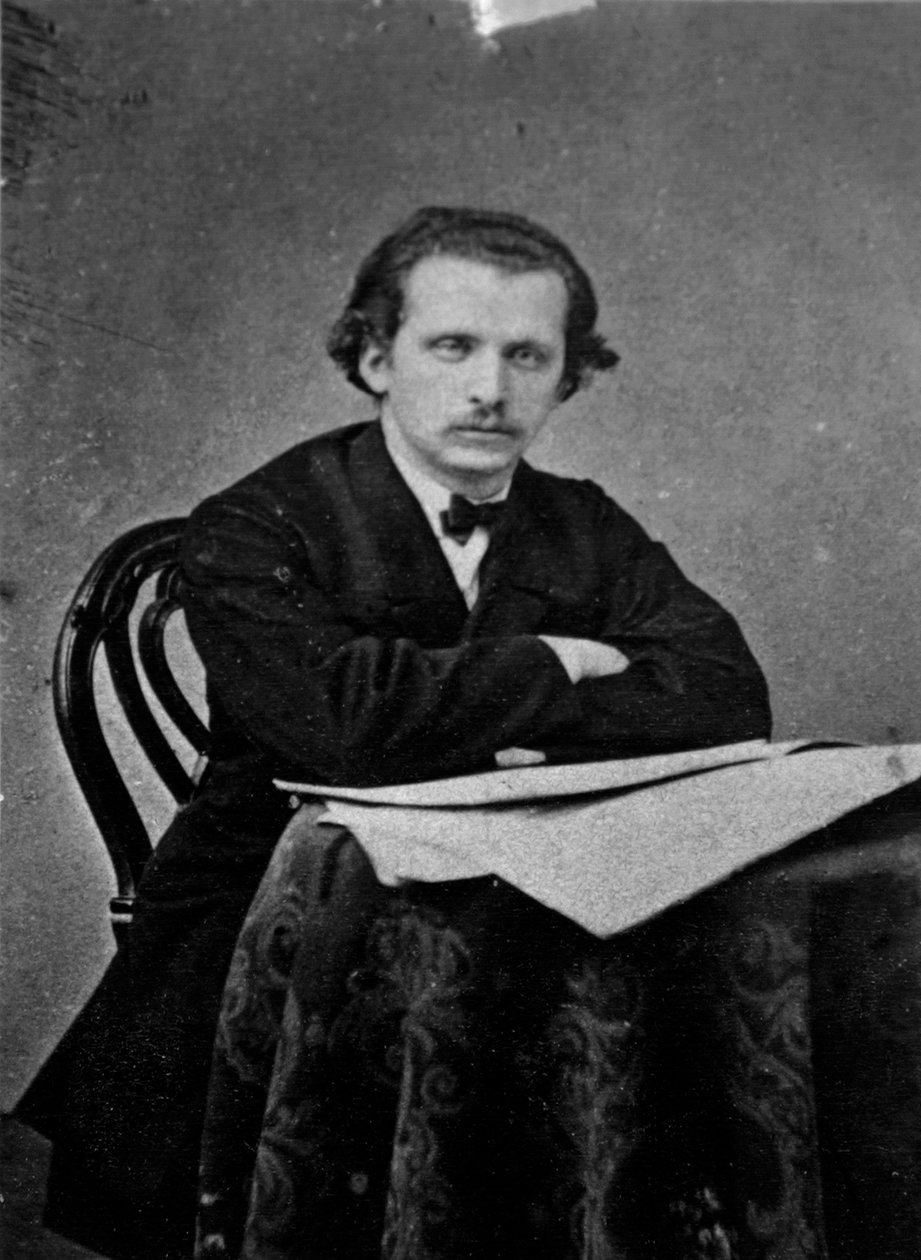 Nikolai Rubinstein, pianista e compositor russo, c1880-c1881 de Unbekannt