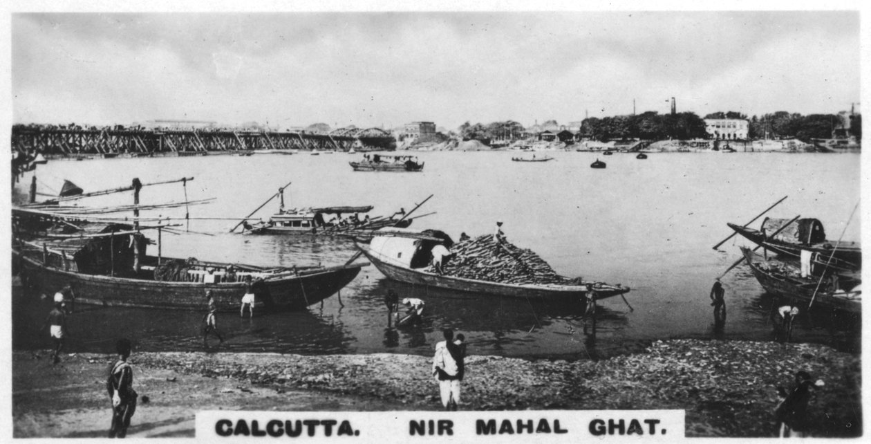 Nir Mahal Ghat, Calcutá, Índia, c1925 de Unbekannt