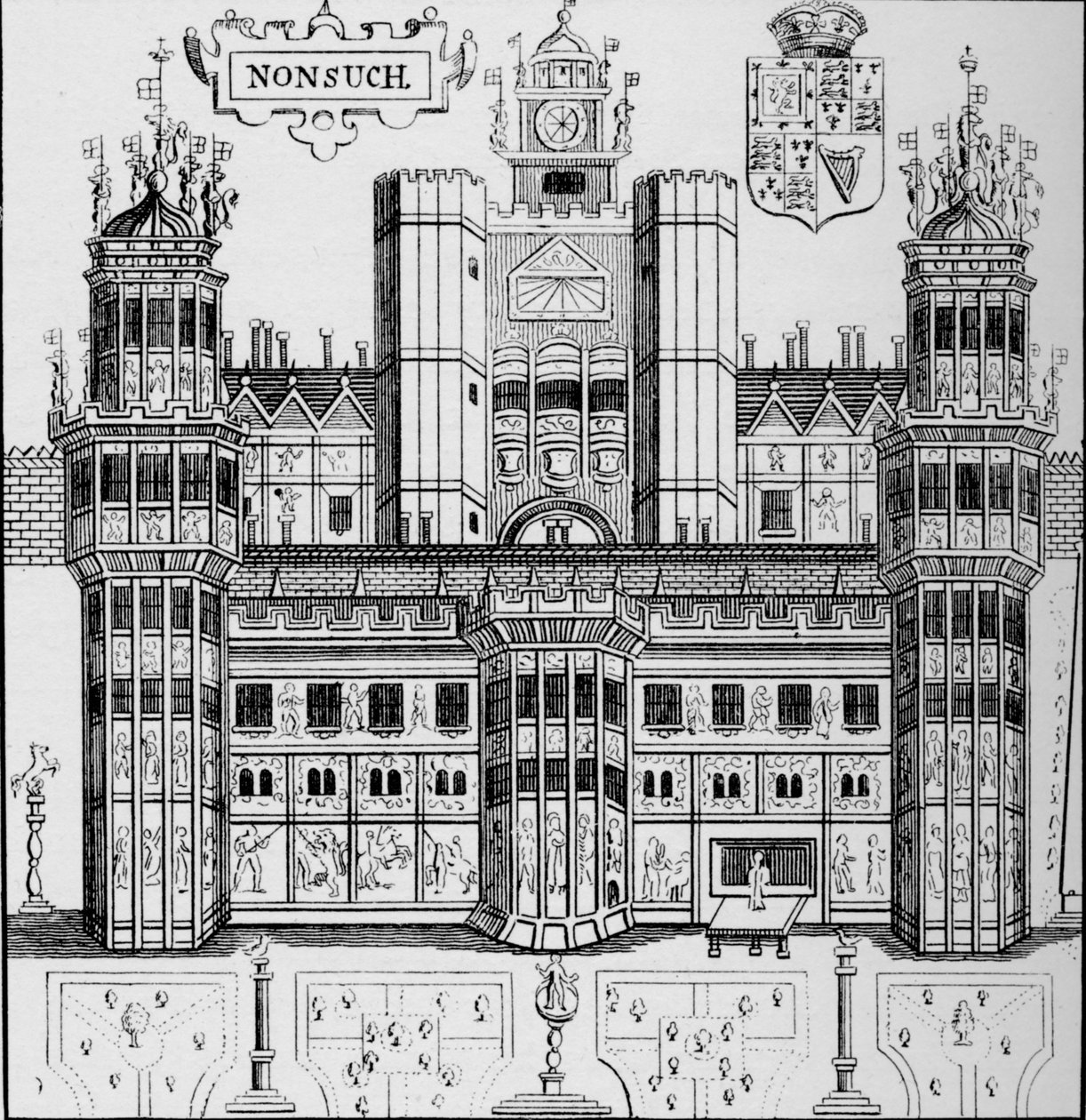 Nonsuch House, Londres, c1845 1904 de Unbekannt