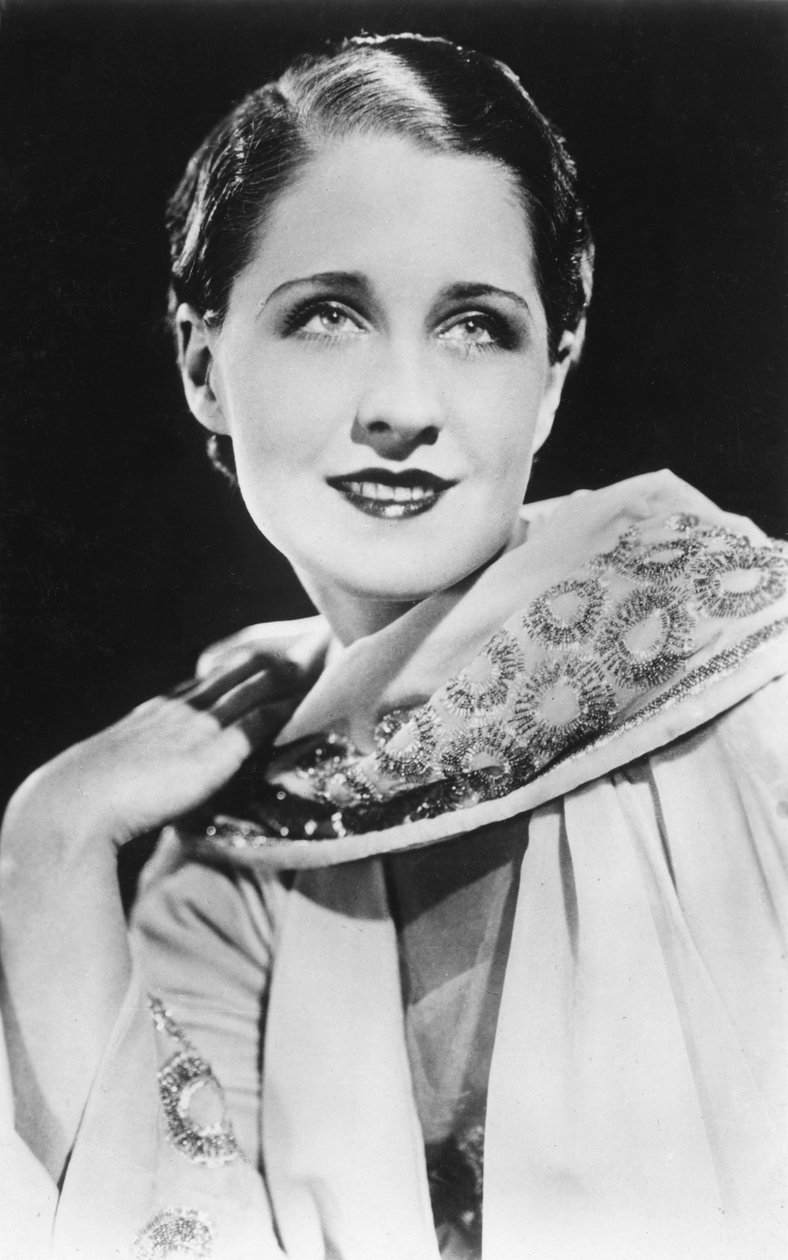 Norma Shearer 1902-1983, atriz americana nascida no Canadá, século 20 de Unbekannt