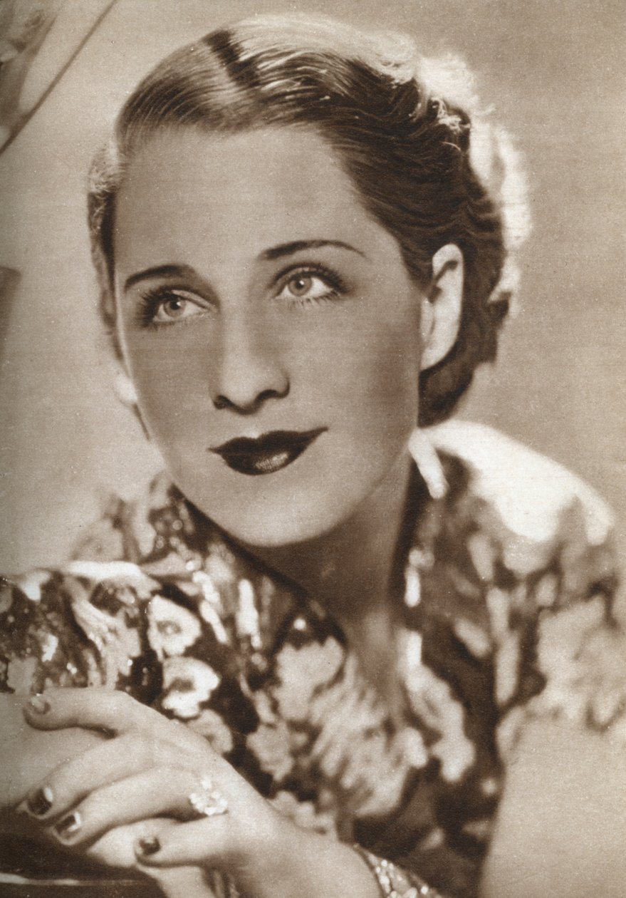 Norma Shearer, atriz canadense, 1933 de Unbekannt