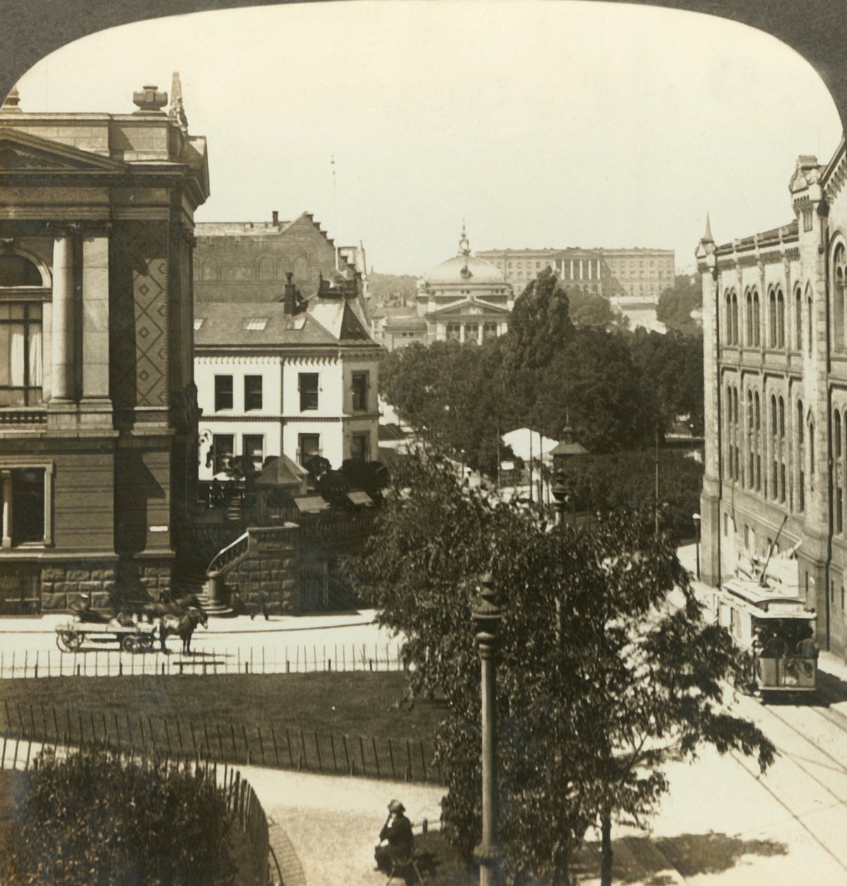 Norways multa Capital, Christiania, Noruega, c1905. de Unbekannt