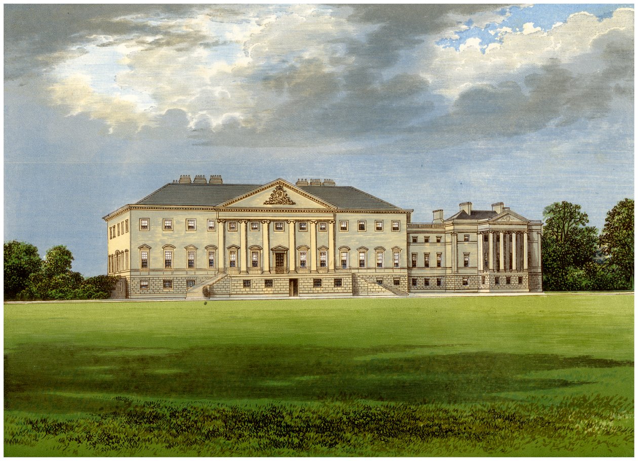 Nostell Priory, Yorkshire, casa da família Winn, c1880 de Unbekannt