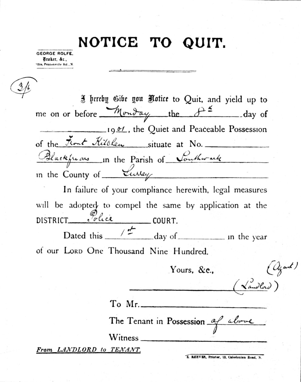 Aviso para sair, 1900 1901 de Unbekannt
