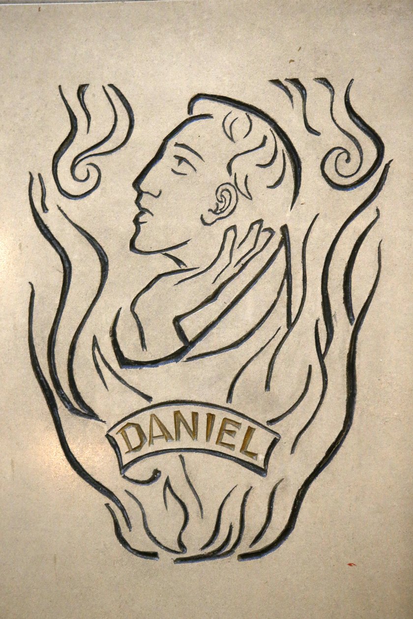 Notre Dame de France catholic church, Londres. Daniel, o profeta, Londres, Grã-Bretanha. de Unbekannt