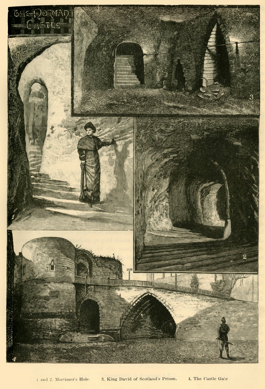 Castelo de Nottingham, 1898. de Unbekannt