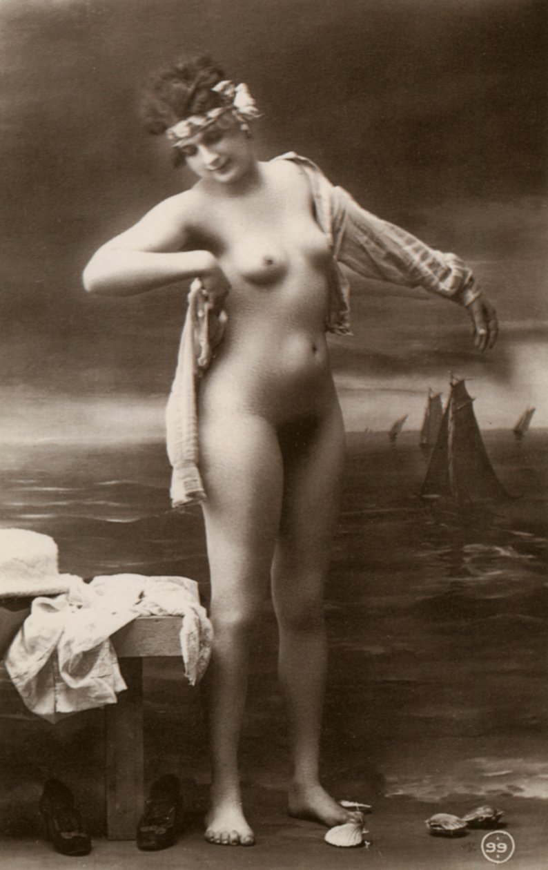 Nude, final do século XIX ou início do século XX de Unbekannt