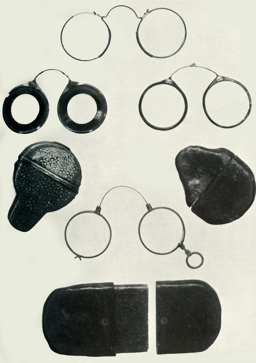 Óculos e estojos de Nuremberg: finais do século XVII e início do século XVIII, 1934. de Unbekannt