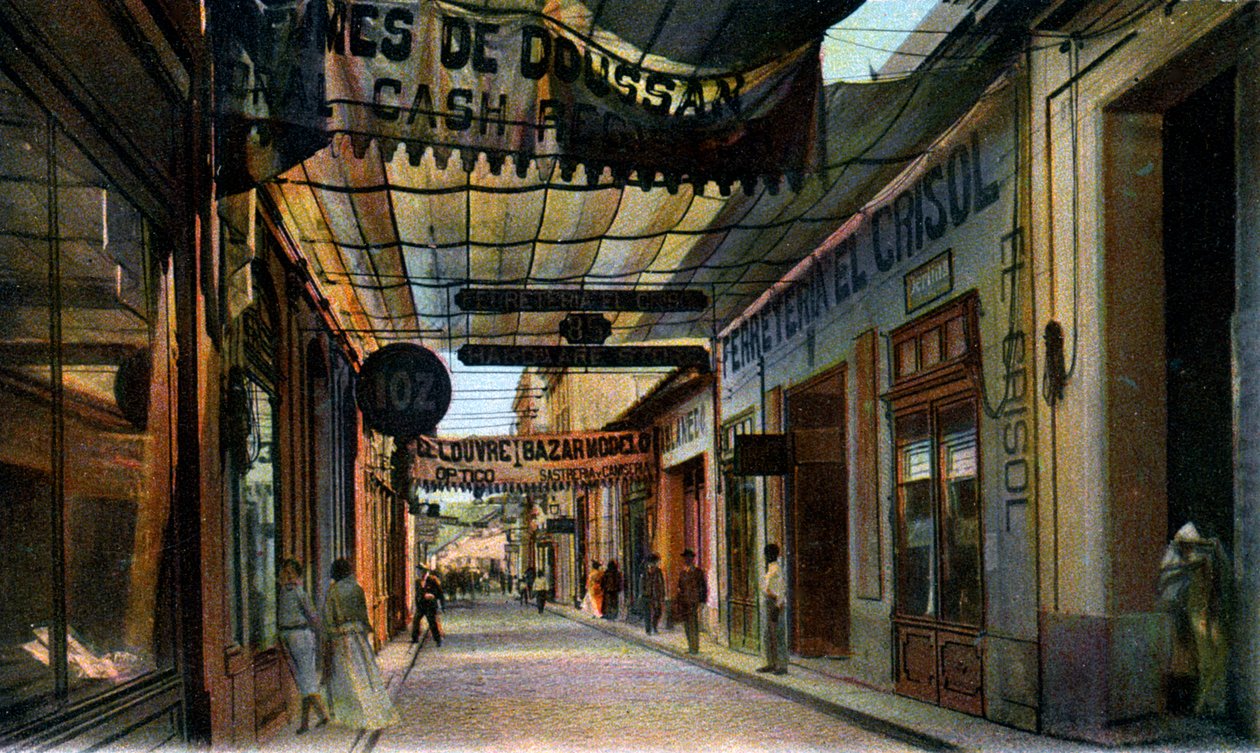 OReilly Street, Havana, Cuba, início do século XX de Unbekannt