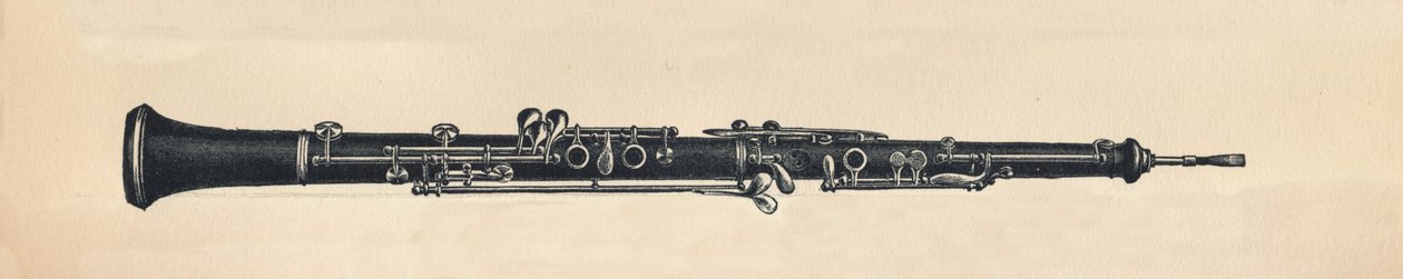 Oboé, 1895. de Unbekannt
