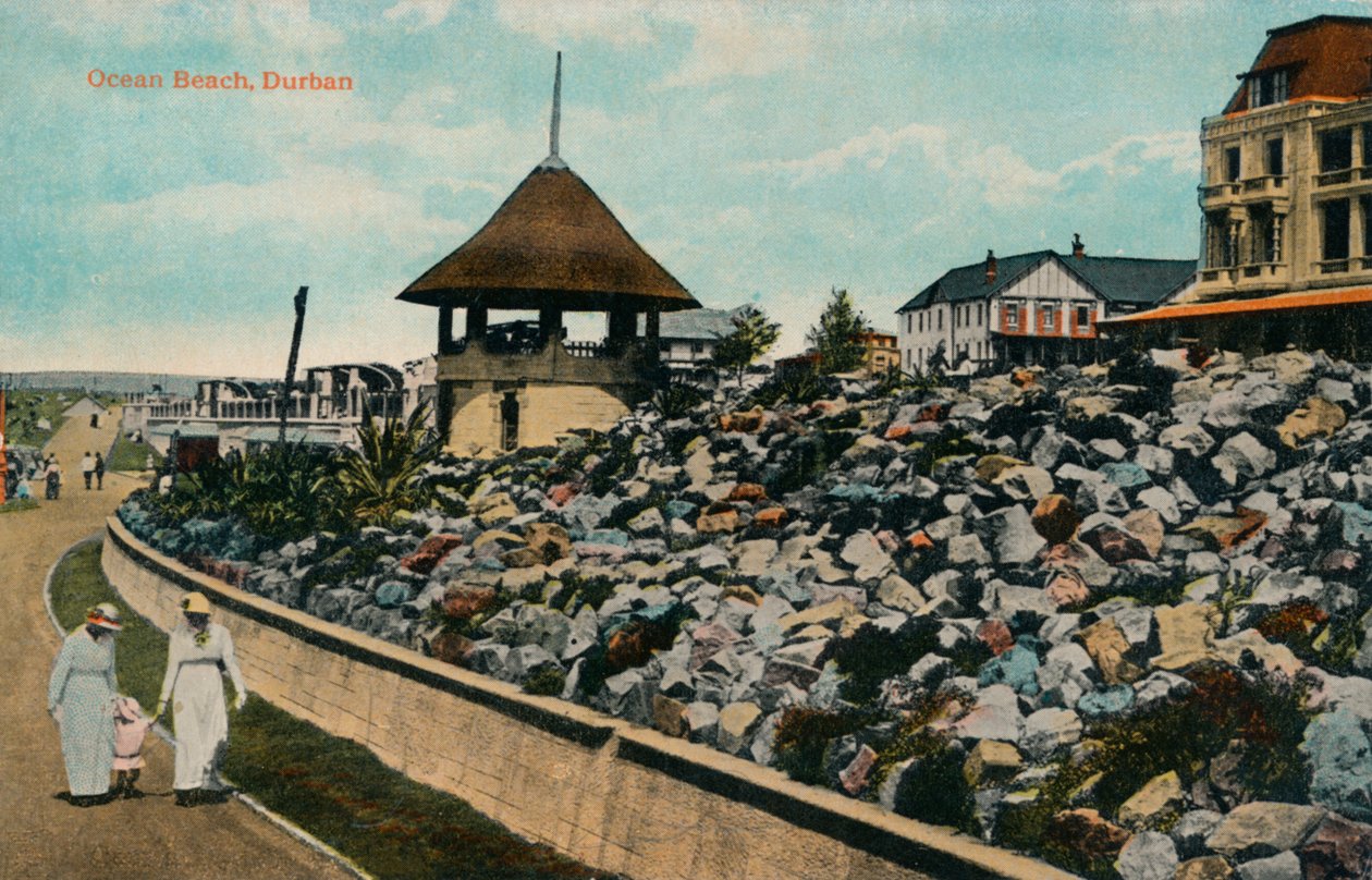 Praia do Oceano, Durban, c1914 de Unbekannt