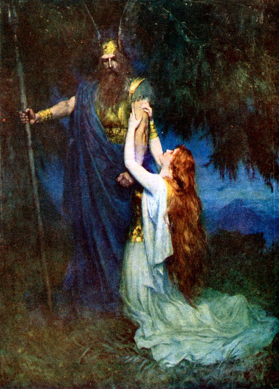 Odin e Brunhilde de Unbekannt