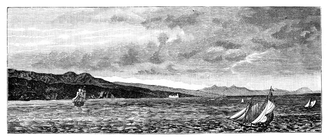 Ao largo da costa da Ásia Menor, c1900 de Unbekannt