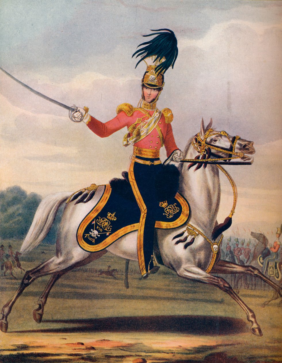 Oficial dos 17os Lancers, c1833. 1914 de Unbekannt