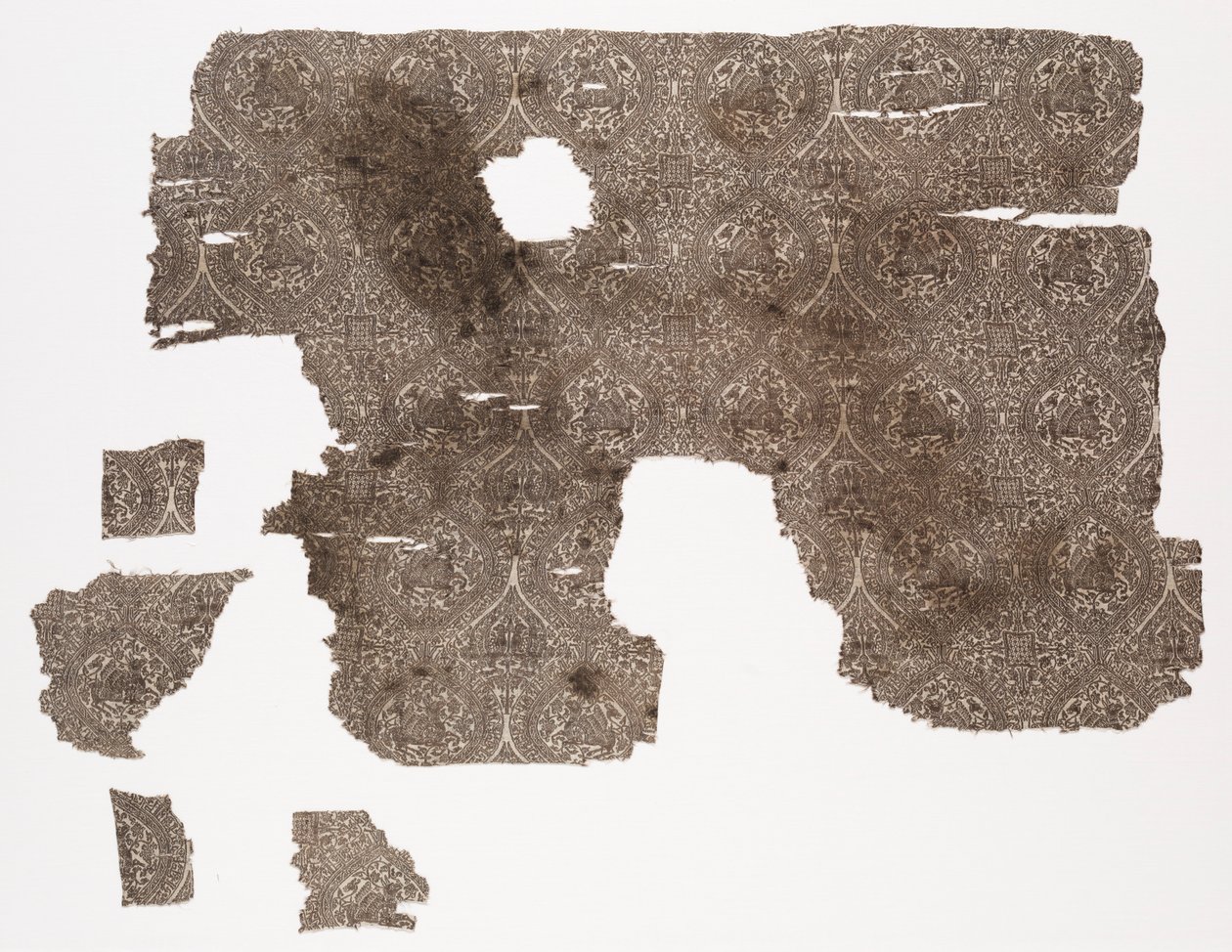 Ogivas com quadrúpedes alados e pavões, 1526-1955. de Unbekannt