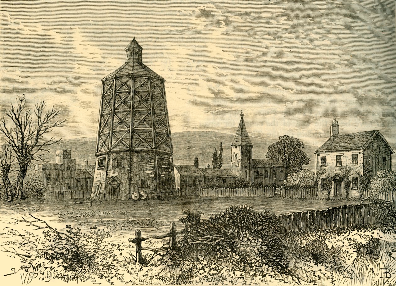 Old Battersea Mill, cerca de 1800, c1878. de Unbekannt